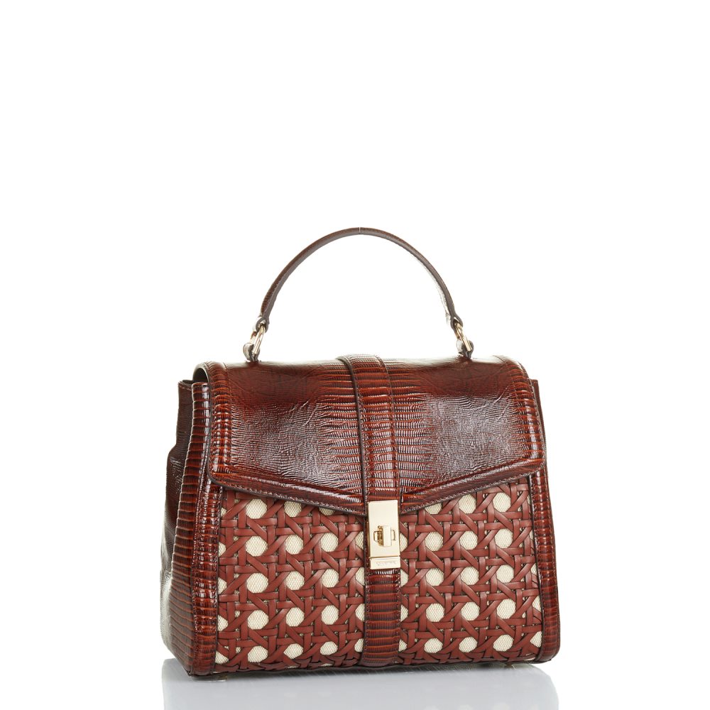 Brahmin Rene Cognac Millbrook