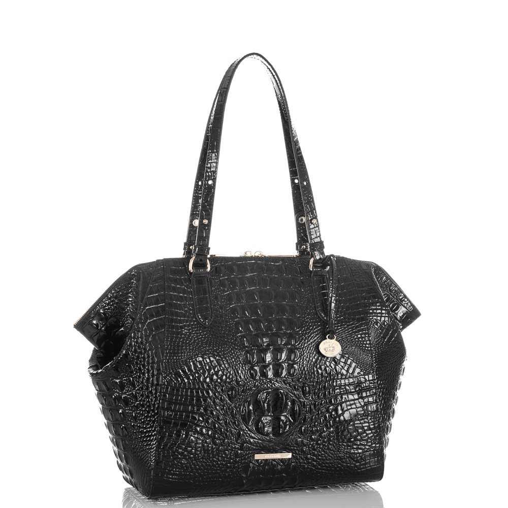 Brahmin Medium Camila Black Melbourne