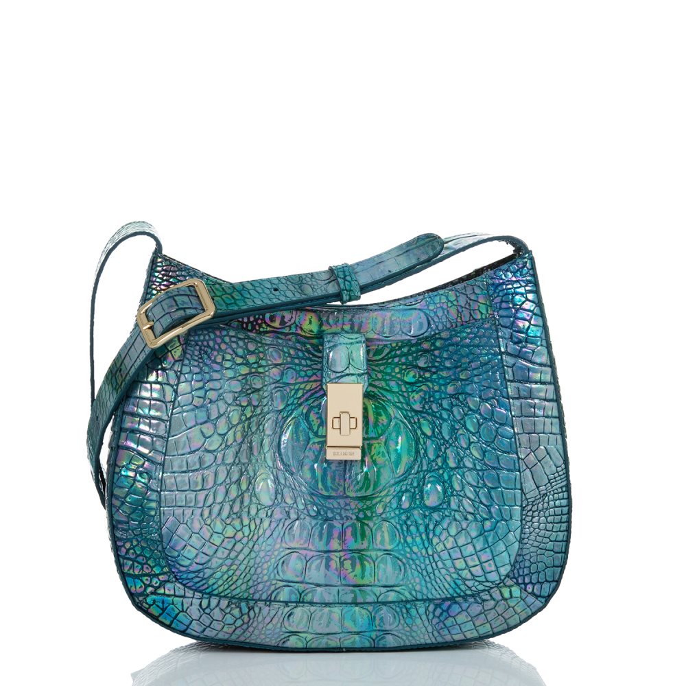 Brahmin Small Johanna Blue Topaz Melbourne