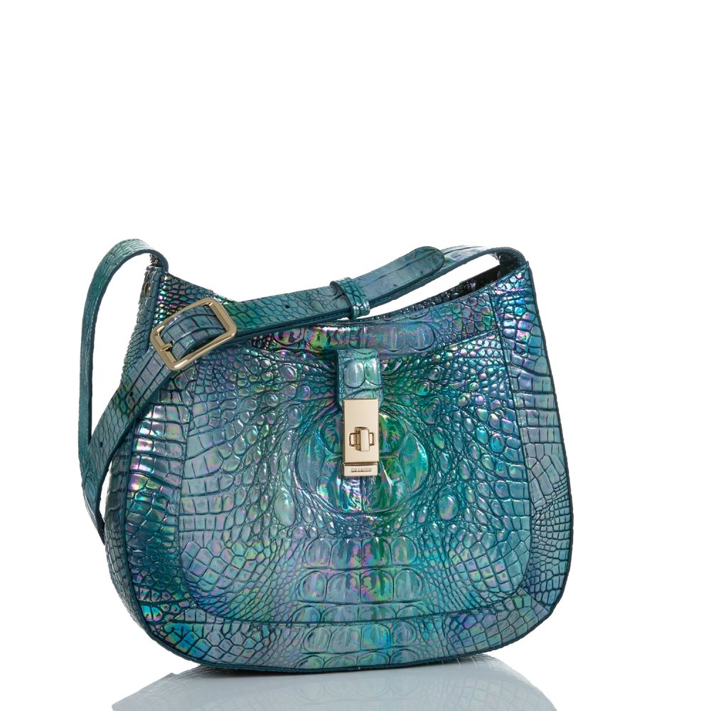 Brahmin Small Johanna Blue Topaz Melbourne