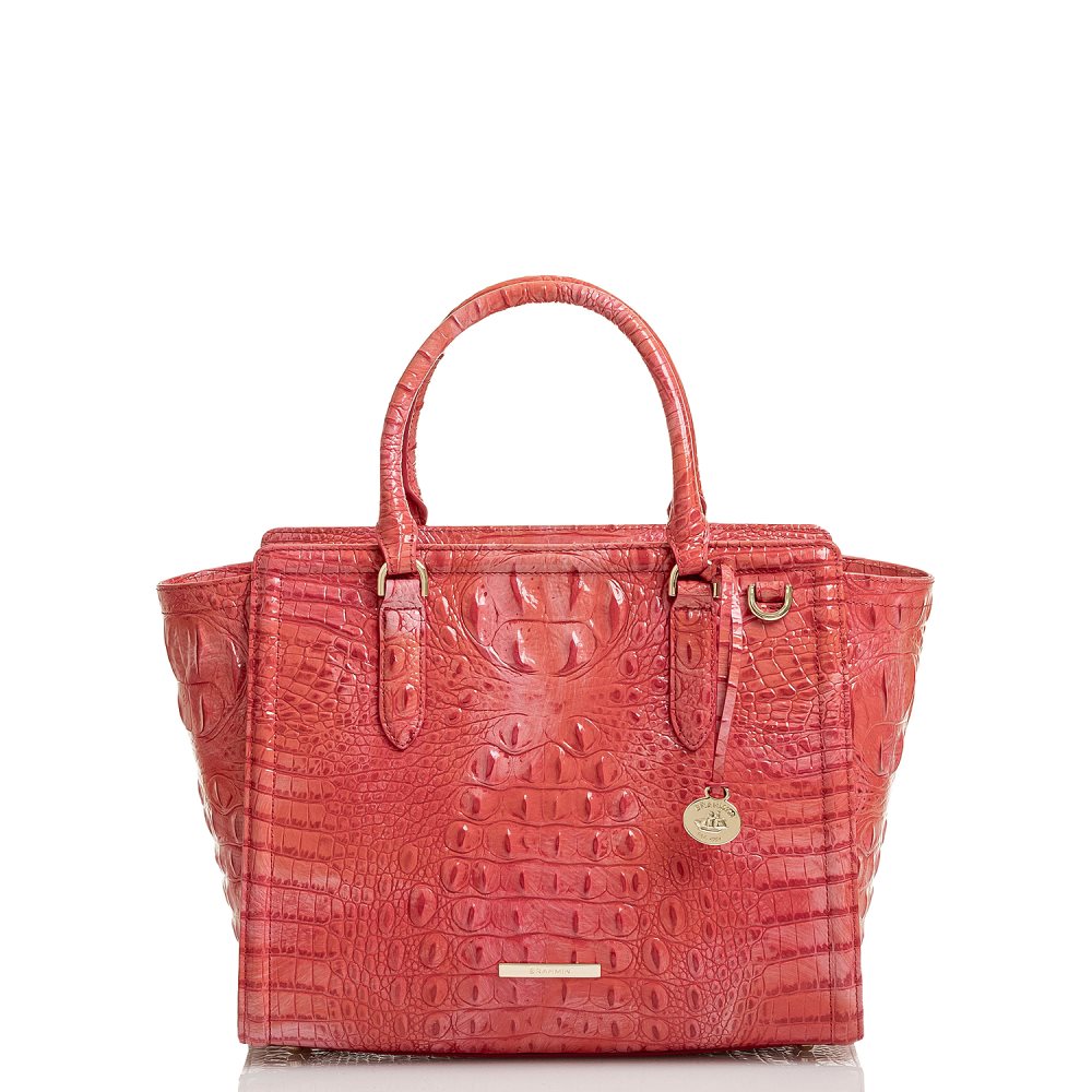 Brahmin Aubree Punchy Coral Melbourne