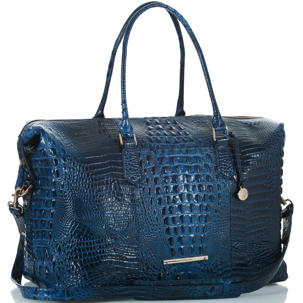 Brahmin Duxbury Weekender Sapphire Melbourne