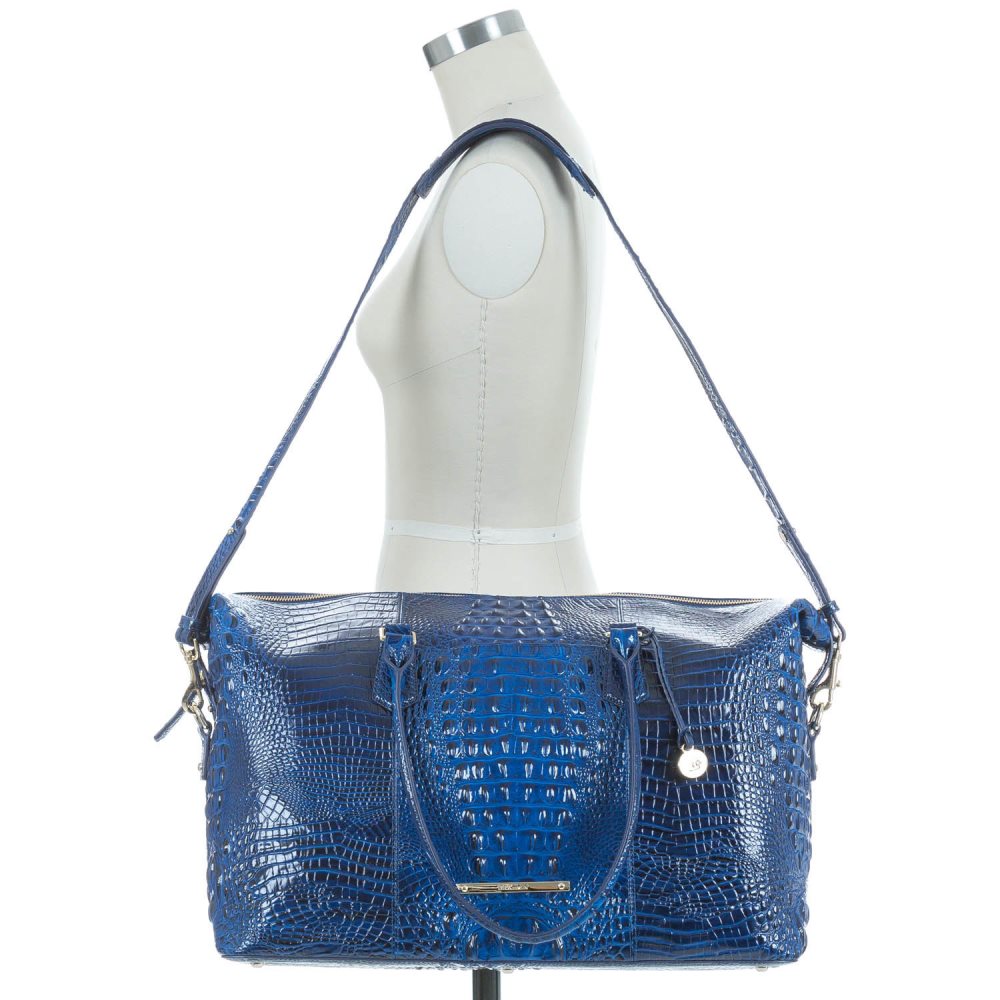 Brahmin Duxbury Weekender Sapphire Melbourne