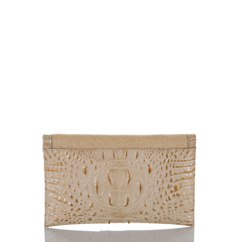 Brahmin Envelope Clutch Satin Golightly