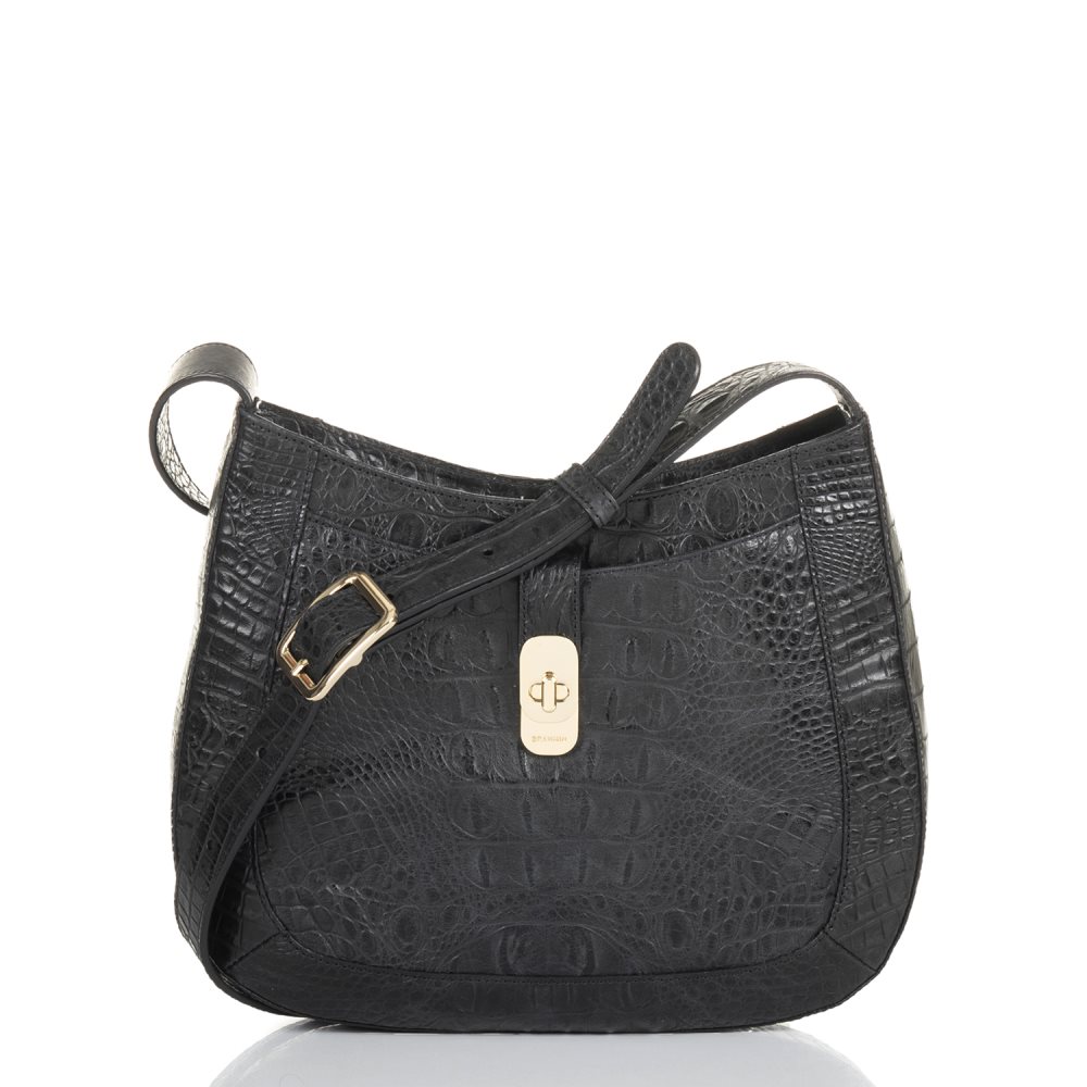 Brahmin Small Johanna Black Barlow