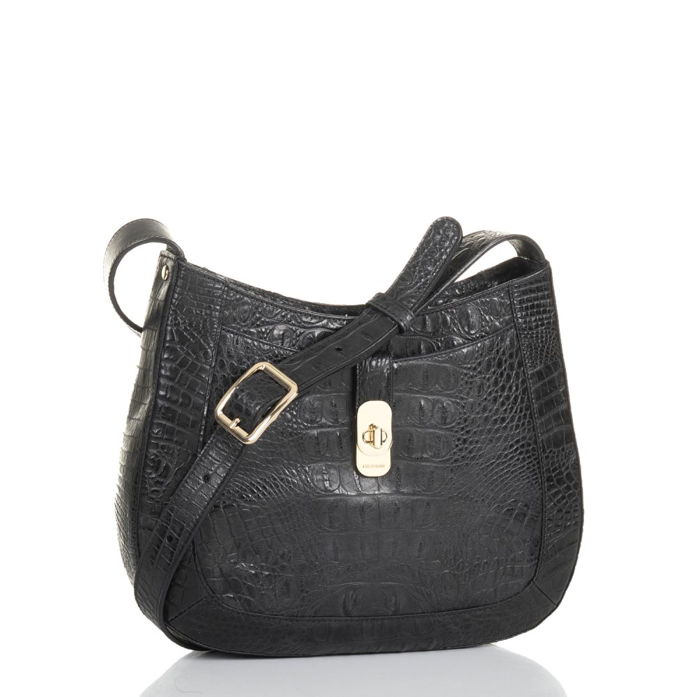 Brahmin Small Johanna Black Barlow