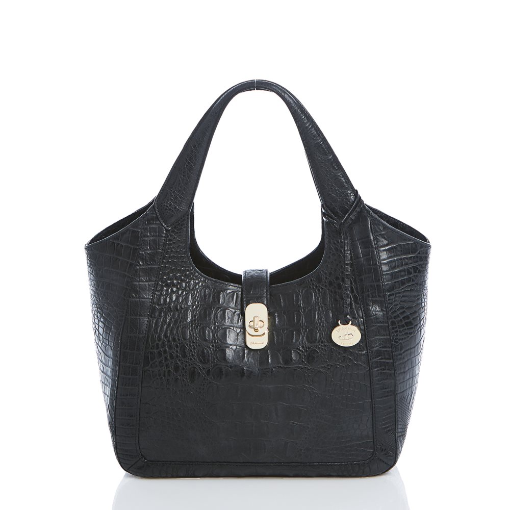 Brahmin Small Carla Black Barlow