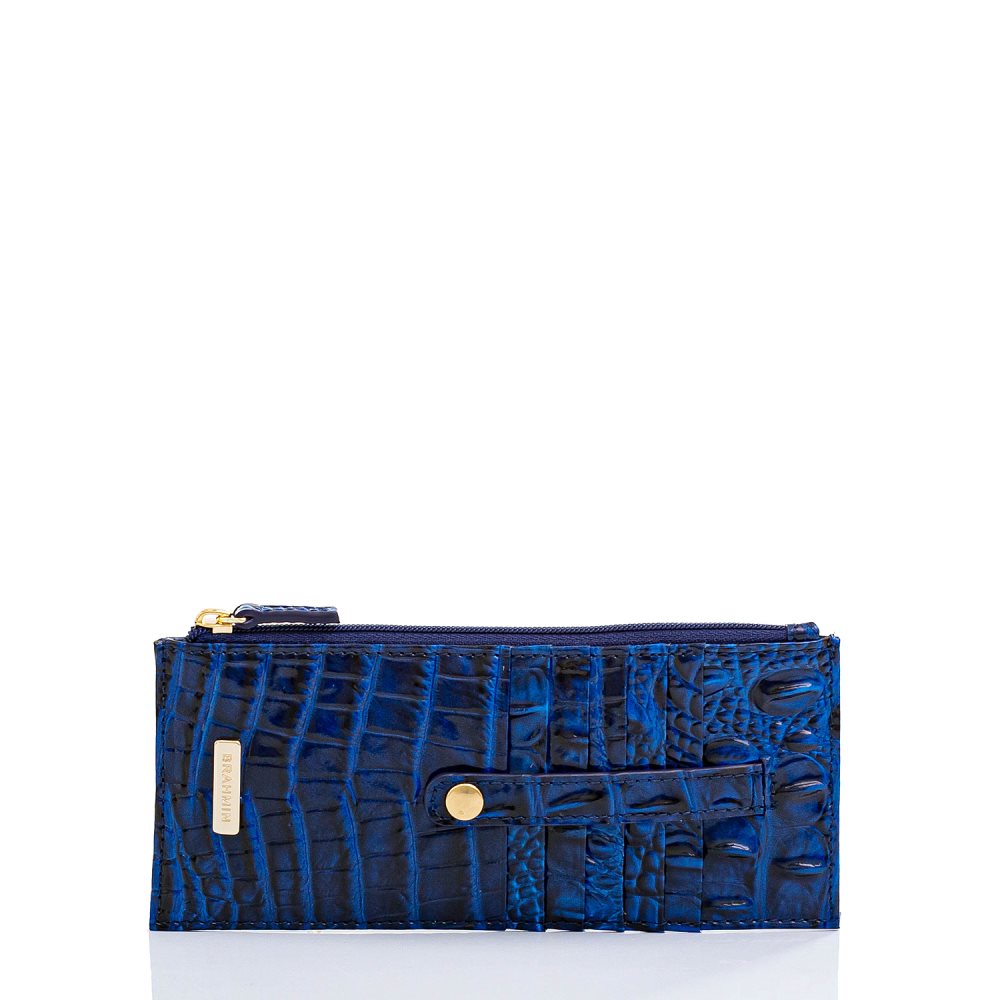 Brahmin Credit Card Wallet Sapphire Melbourne